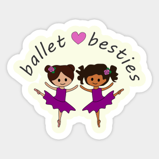 Ballet Besties Sticker